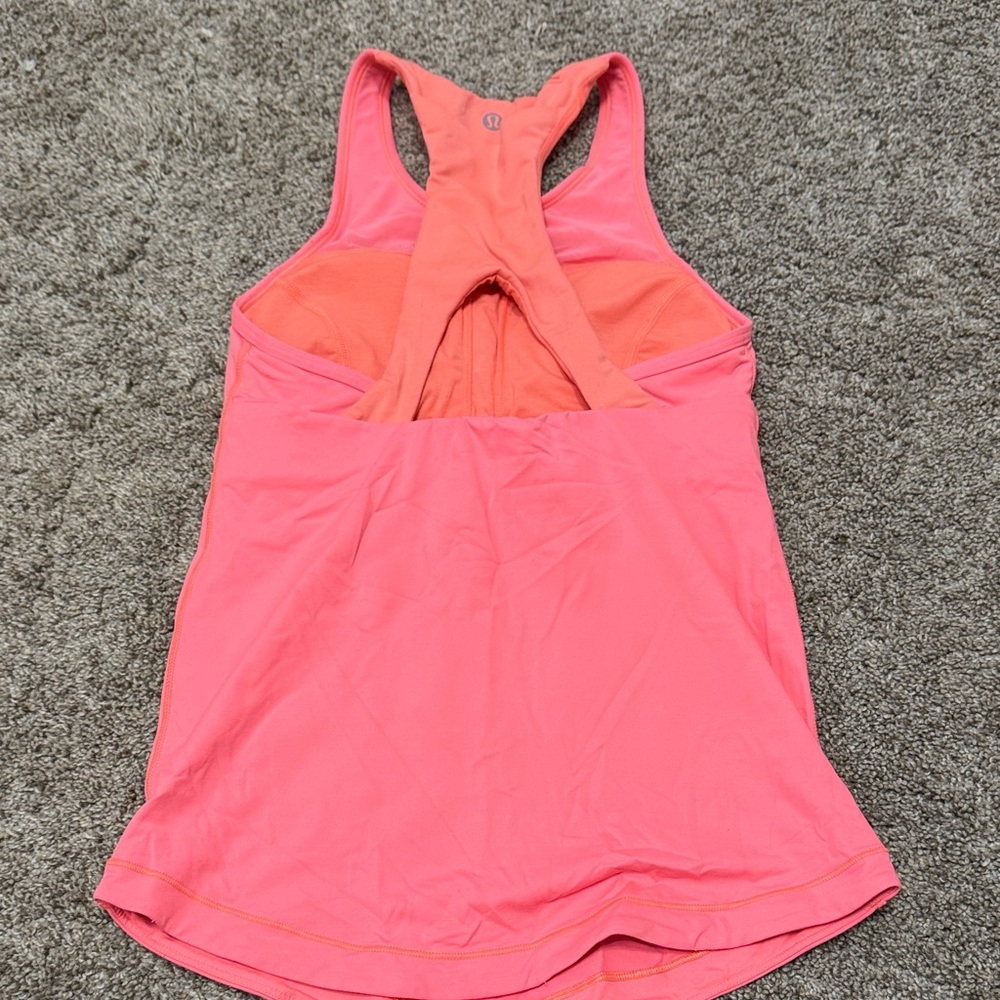 lululemon athletica Pink Tank Top